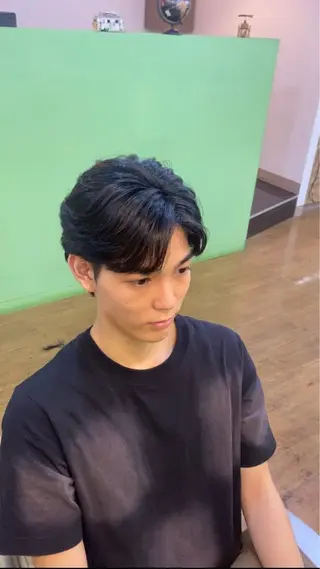 ヘアアレンジ メンズ メンズ特化 エシカル　松原大将のヘアスタイル