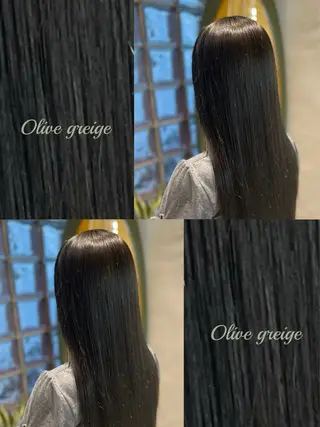 ロング 透明感カラー縮毛矯正 /ショート/えいすけのヘアスタイル