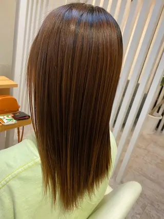 セミロング カラー Design Color🐰アユミのヘアスタイル