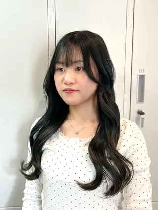 ロング カラー SAKURA🍒 天神/大名/透明感のヘアスタイル