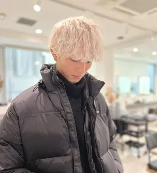 ショート カラー メンズ メンズ特化美容師/ NANA/中屋真之介のヘアスタイル