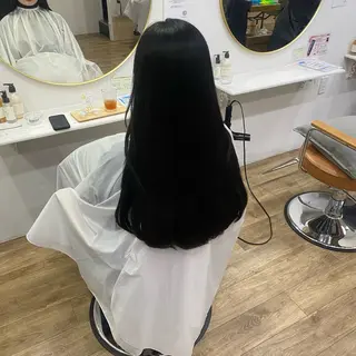 ロング あおい 🍒暖色カラーのヘアスタイル