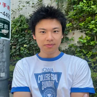 ショート カラー パーマ メンズ ボブカット/ えのもとりきのヘアスタイル