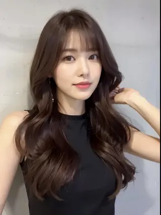 セミロング 髪質改善🇰🇷 レイヤーカット/梅田のヘアスタイル