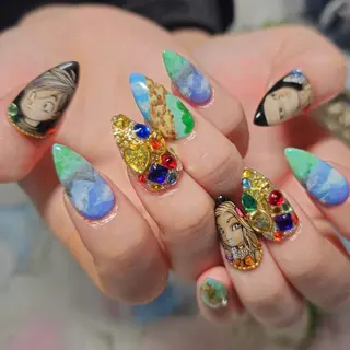 ネイル おで@ oderi_nailのネイルデザイン