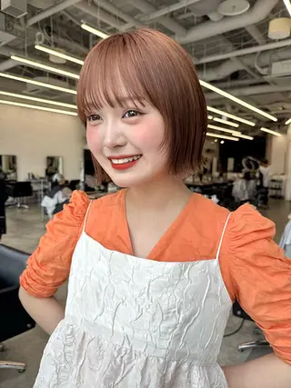 ショート 艶髪／レイヤー／ 透明感🎀／MARIのヘアスタイル