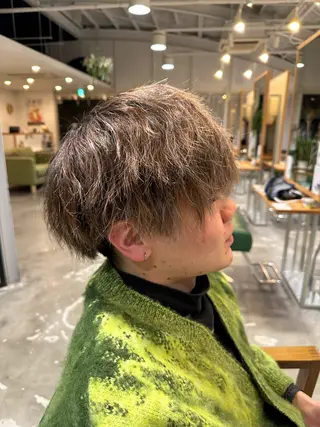 メンズ musee  radix所属・市井 悠迅のヘアスタイル