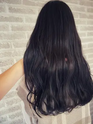 ロング カラー ヘアアレンジ 米村（北岡）慶子 お店変わりました！のヘアスタイル