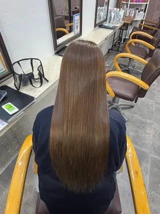 ロング カラー U-topia 🌺井出萌菜🌺のヘアスタイル