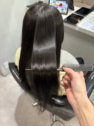 セミロング tokute 中野真咲🐺のヘアスタイル