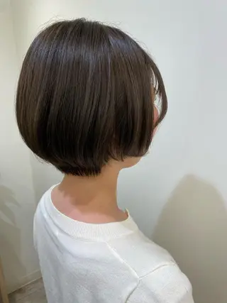 ショート カラー マツモト カラー/ショートボブのヘアスタイル