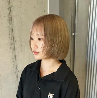 ショート 透明感/血色カラー/ 似合せレイヤー/ゆいのヘアスタイル