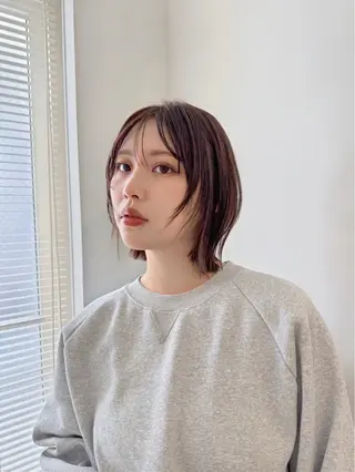 ショート 坂田 愛彩萌のヘアスタイル
