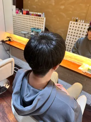 メンズ ORANGE POP _HIBIKIのヘアスタイル