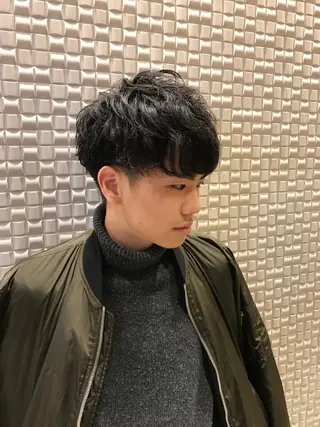 ショート メンズ シャドールーツ美容師 篠原康太のヘアスタイル