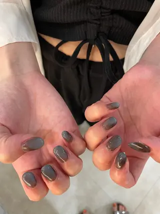 ネイル ゆびノさき茨木店 ニュアンス/アートのネイルデザイン