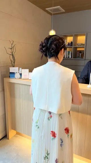 ロング ヘアアレンジ 伊佐治 夕芽のヘアスタイル