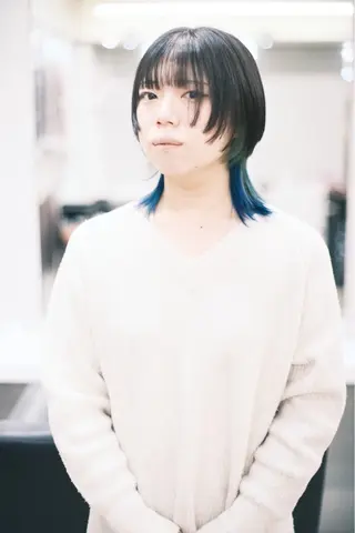 ショート カラー ヘアアレンジ 個性爆弾💣 ダブルカラー/ゆかのヘアスタイル