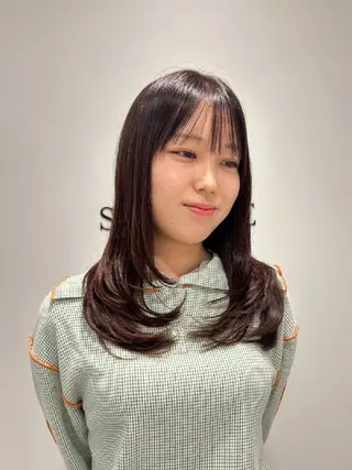 ロング カラー スタイル 相模大野のヘアスタイル