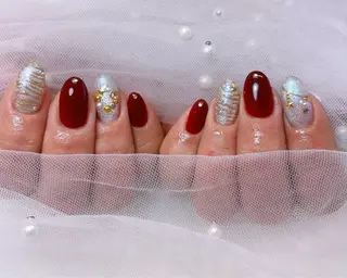 ミディアム Nail Salon Rinosh所属・Rinosh Haruのネイルデザイン