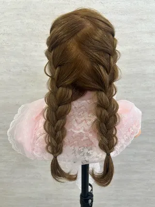 ヘアアレンジ 武田 比奈のヘアスタイル