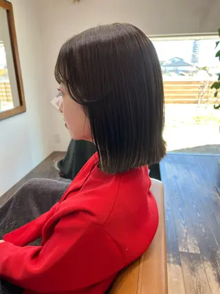 ミディアム Strawberry所属・原田 志保のヘアスタイル