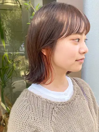 ミディアム momoka /ショート/ボブのヘアスタイル