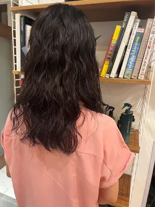 ロング パーマ 門崎未依/レイヤー/ メンズカット🪿🌼のヘアスタイル