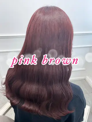 ロング カラー ヘアアレンジ ガーリーカラー🩷 ユウ🍓💞のヘアスタイル