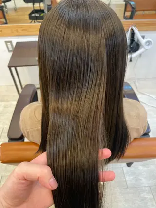 セミロング カラー ひなた ⠀のヘアスタイル