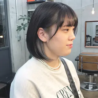 ショート カラー ✂︎ウルフ・ショート ✂︎MIKUNIのヘアスタイル