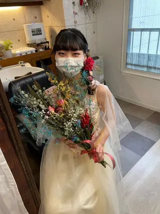 ヘアアレンジ HempBeauty 浅野アサミのヘアスタイル