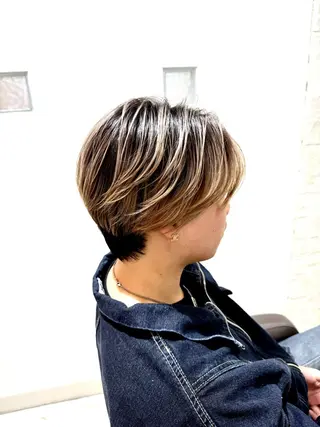 カラー メンズ 横山 功のヘアスタイル