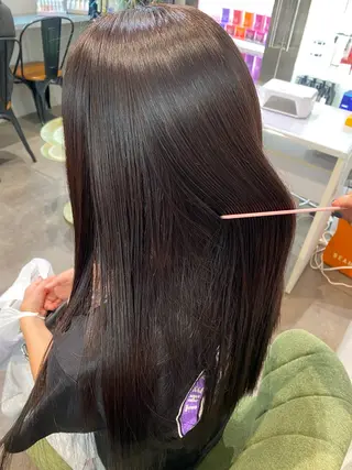 ロング 派手髪ハイトーン💛 ネイル💅まりなのヘアスタイル