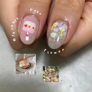 ネイル RooM tani /個性派ニュアンスのネイルデザイン