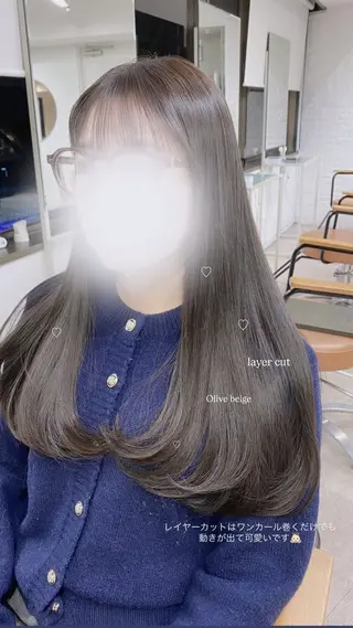 ロング カラー ちえみ/ ボブ・ショート募集中のヘアスタイル