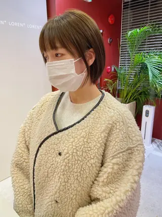 ミディアム ボブ/レイヤー 🌟梅田盛一🌟のヘアスタイル