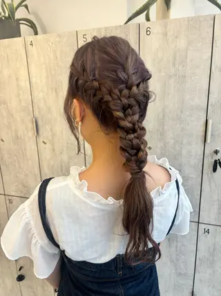 ロング ヘアアレンジ Rina/似合う × なりたい、叶えます。のヘアスタイル