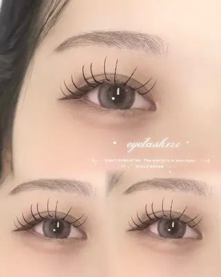 マツエク・マツパ RUNON 🎀 大阪福島 SeneLのマツエク・マツパデザイン