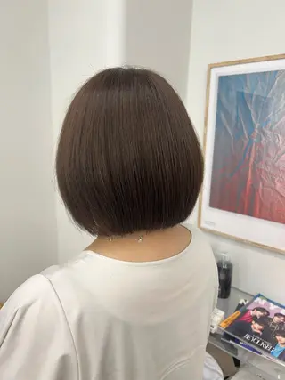 ショート アレンジ/ブラウン カラー HARU🕯のヘアスタイル