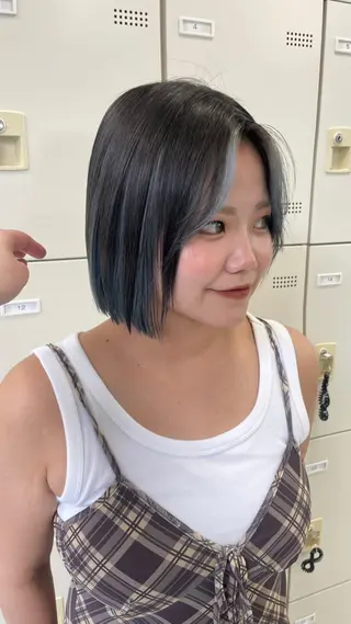 カラー mayu/ブリーチ/ layer/似合わせのヘアスタイル