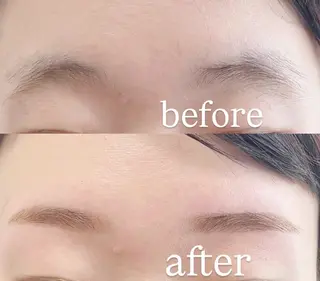 アイブロウ RELAIR h所属・代々木❤︎まつぱ❤︎ フラット❤︎眉毛の眉毛・アイブロウイメージ