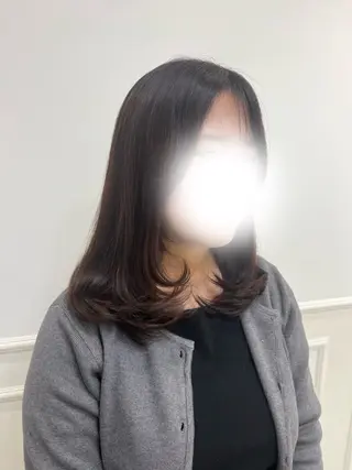 ミディアム カラー linon 🐈⬛のヘアスタイル