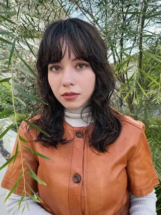 セミロング 暖色/パーマ 🌼クニトウメイのヘアスタイル