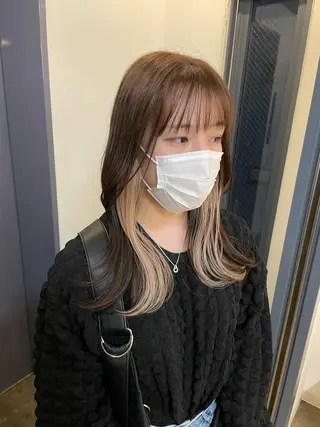 セミロング イトウ アキノリのヘアスタイル