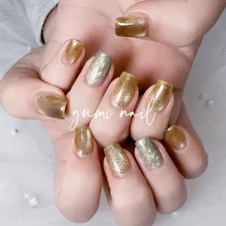 ネイル 𝐲𝐮𝐦𝐢🎀 長さ出しデザイン専門のネイルデザイン