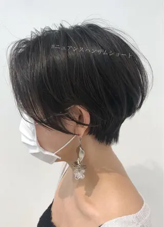 ショート パーマ LiLi吉祥寺所属・【まとまるショート ボブカット】今井隆太のヘアスタイル