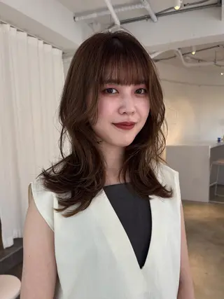 ミディアム カラー 薬院浄水通/ショート /ボブ/rukaのヘアスタイル