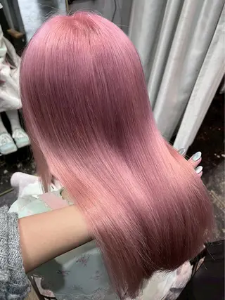 ロング ハイトーン/韓国風/ 艶髪/吉祥寺のヘアスタイル