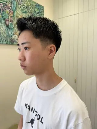 メンズ メンズカット/ ブリーチ/かほのヘアスタイル